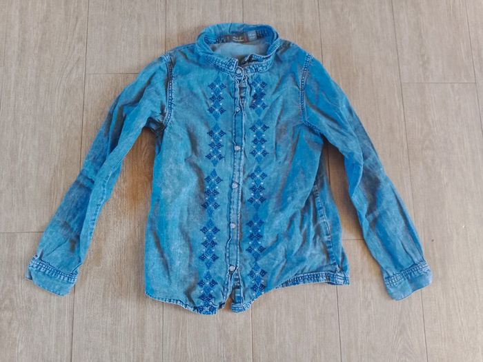 Chemise en jean fille 10 ans