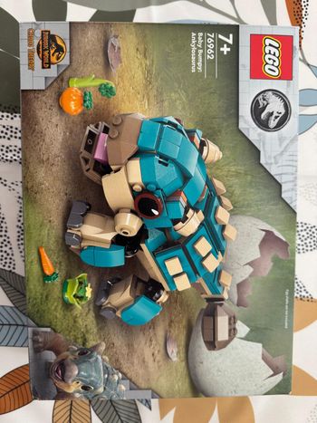 LEGO 76962 – Bébé Bumpy l’ankylosaure – 194 pièces – Neuf scellé
