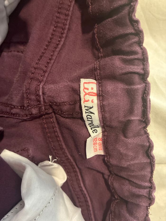Pantalon Lili Marelle fille 8 ans 128 cm - photo numéro 3