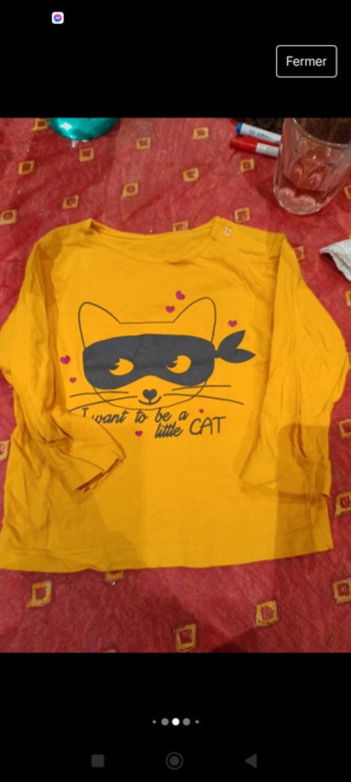 Tee-shirt ML 12 mois - photo numéro 7