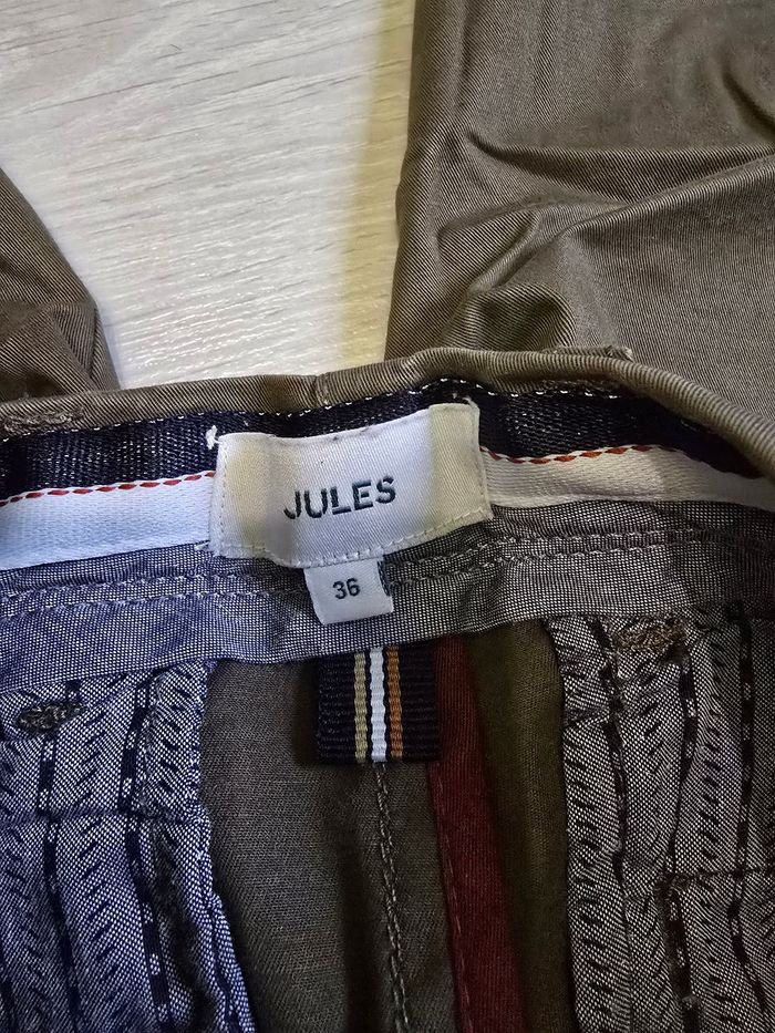 Pantalon slim kaki. - photo numéro 3