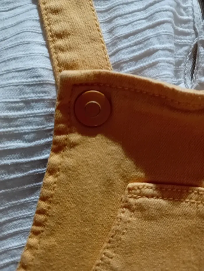 Ensemble salopette short et tee-shirt manches courtes - photo numéro 3