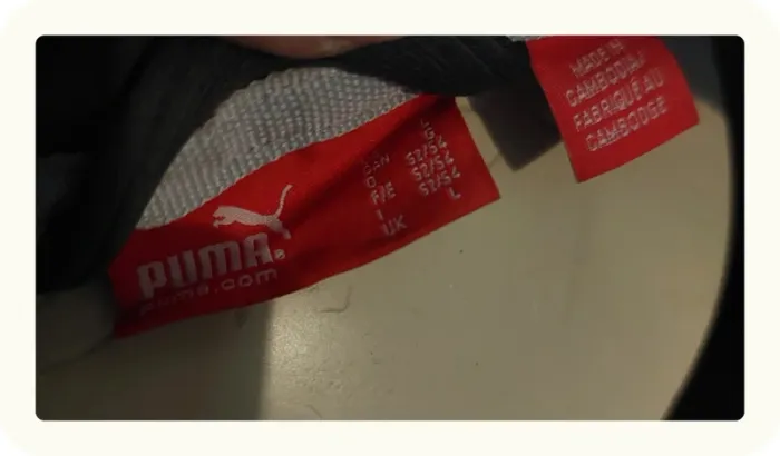 Veste a capuche sport Puma Taille L - photo numéro 5