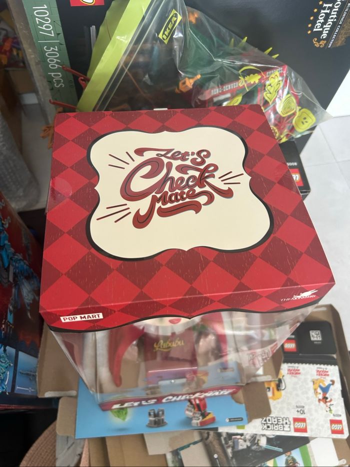 Labubu peluche monsters checkmate - photo numéro 2