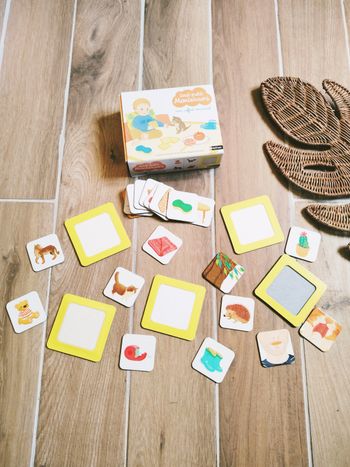 👋Coffret Montessori les cartes sensorielles marque Nathan