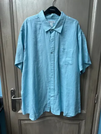 Chemise légère été Taillissime bleu clair