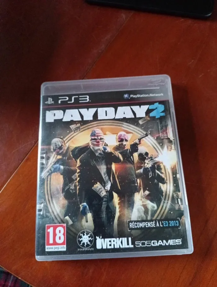 Jeux ps3 : payday 2