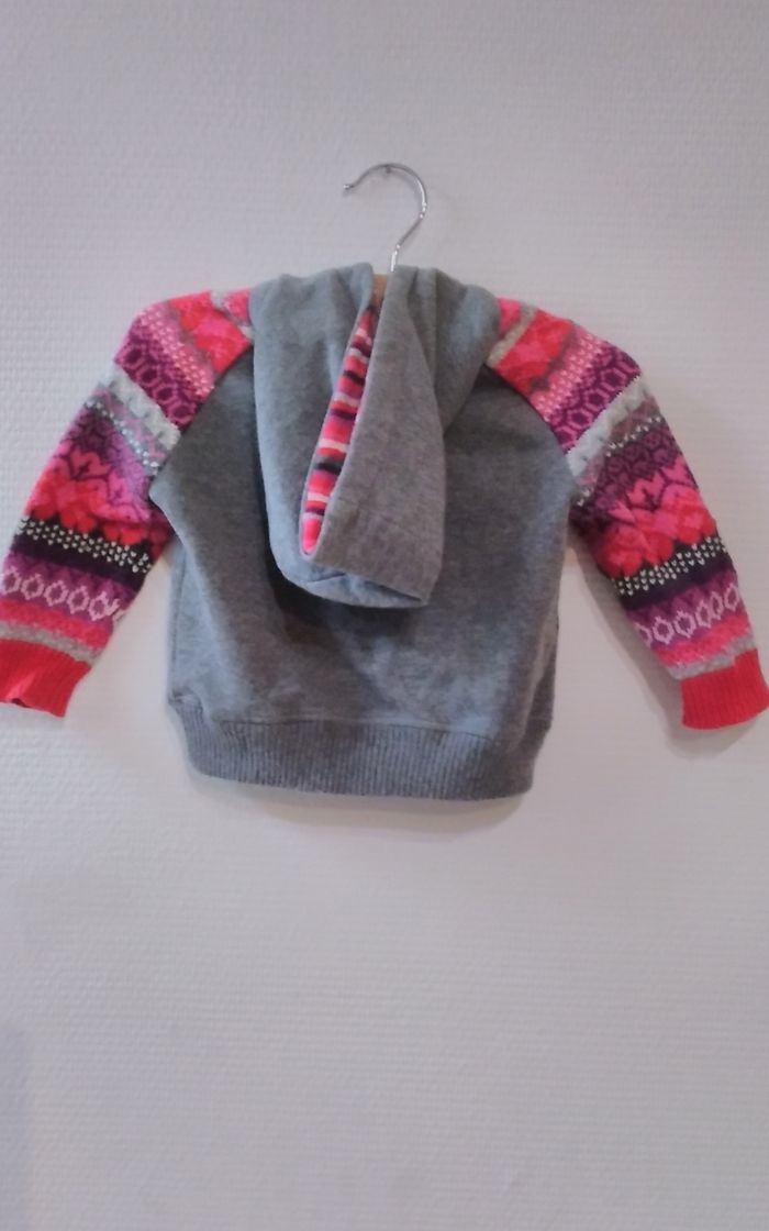 Gilet brodé catimini 12 mois - photo numéro 3