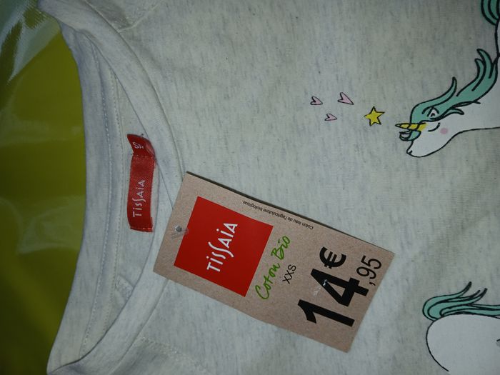 ensemble pyjamas fille en coton XXS 12 ans - photo numéro 2