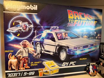 Playmobil back to the future