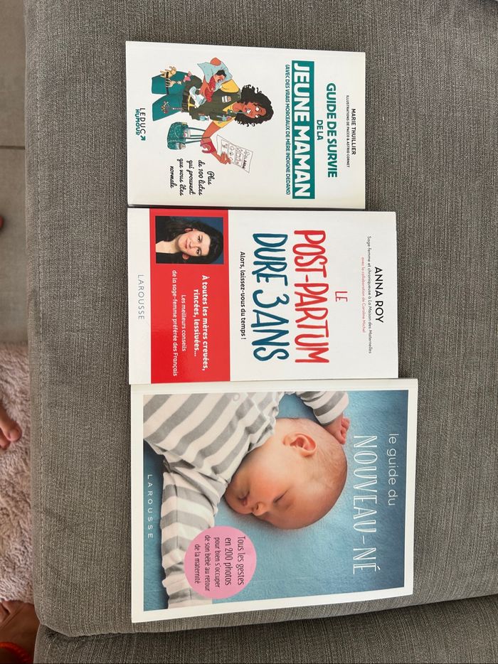 Lot livres grossesse post partum