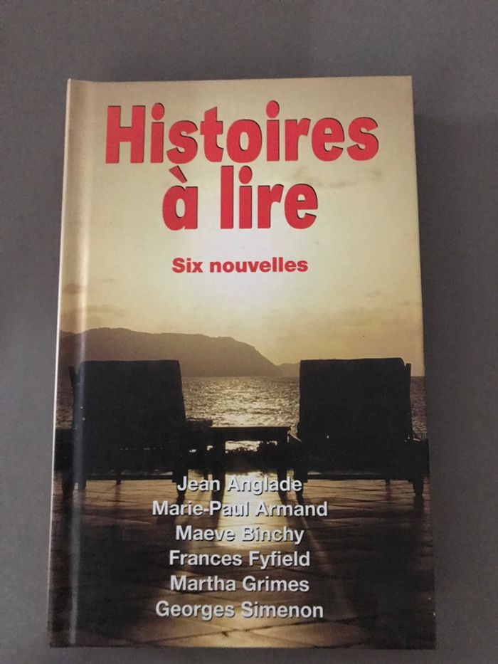 Livre Histoires à lire Six nouvelles