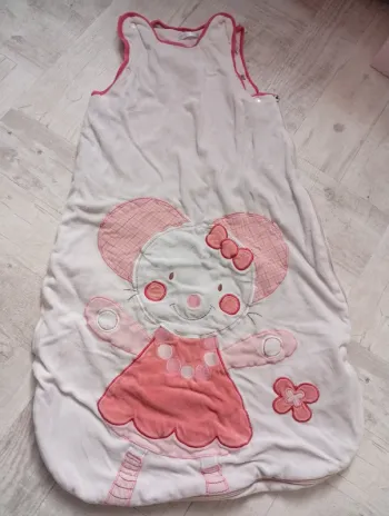 Grande gigoteuse turbulette 18-36 mois souris