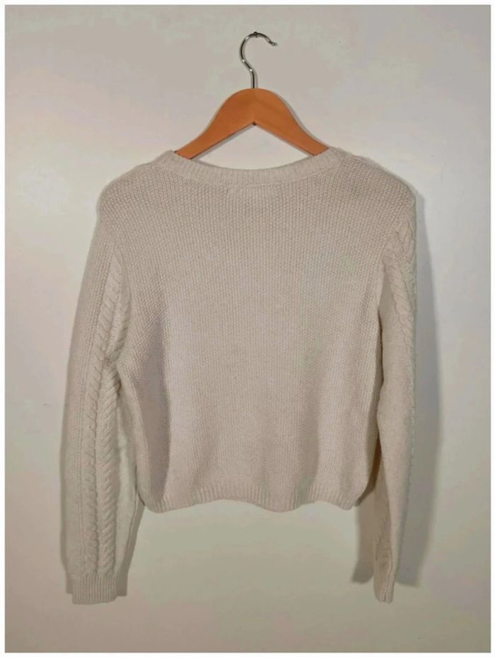 Pull blanc promod 38 - photo numéro 2