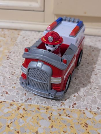 Marcus et son camion pat patrouille 