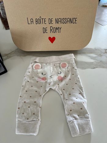 Pantalon élastique 1-3 mois TEX