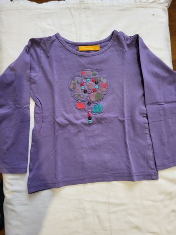 1 tee-shirt manche longue fille 5 ans 