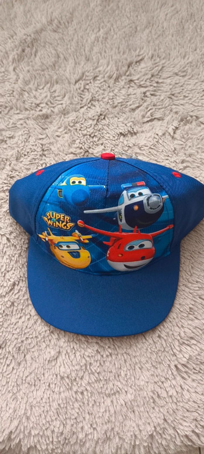 Casquette Super Wings – Bleue – Taille 52 – Neuve avec étiquette