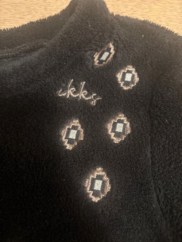 Pull doux noir IKKS 8 ans - photo numéro 2