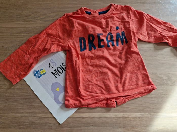 Lot de 10 t-shirts manches longues 18 mois - photo numéro 9