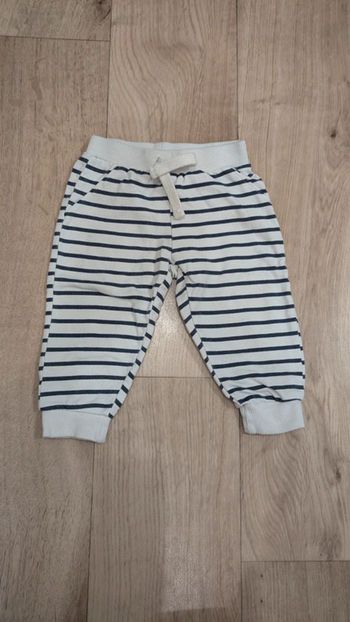 Pantalon jogging marinière 18 Mois