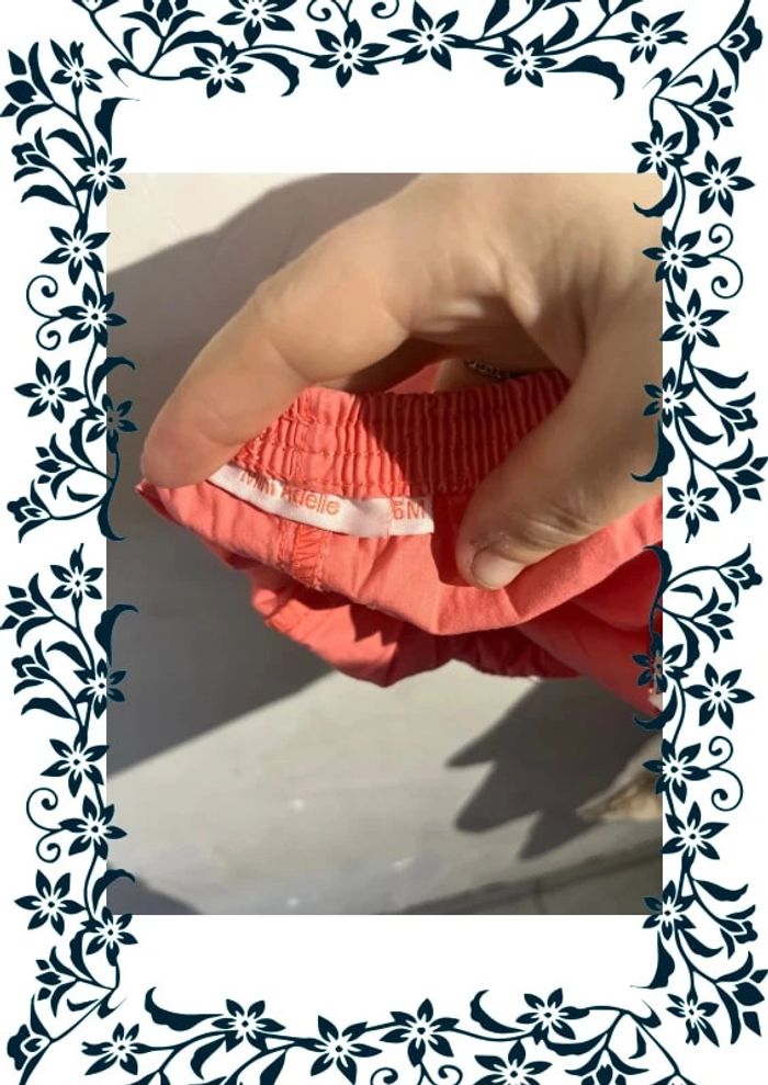 Short en toile 6mois - photo numéro 3