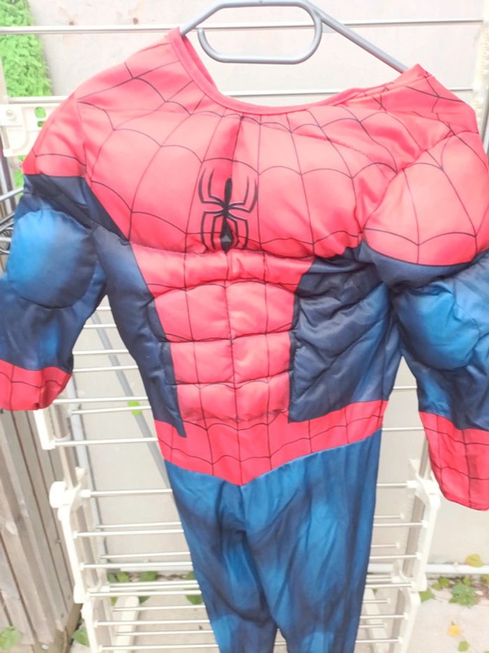 Déguisement Spider-Man avec muscle taille l 10 ans - photo numéro 2
