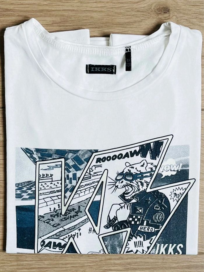 T-shirt BD phosphorescent IKKS T-8 ans