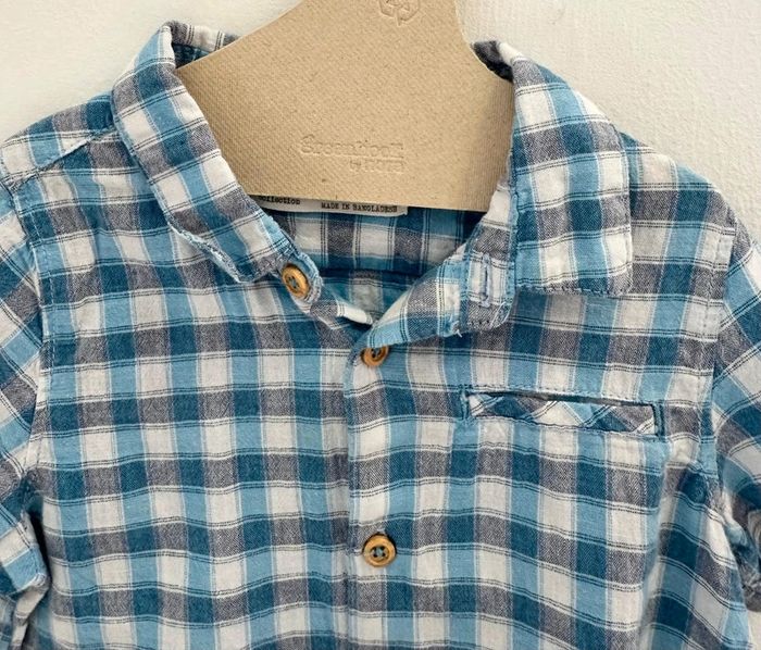 Chemise manche courte Zara - photo numéro 3