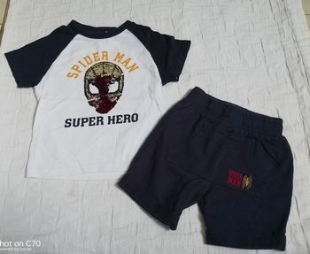 Orchestra spiderman ensemble short t shirt