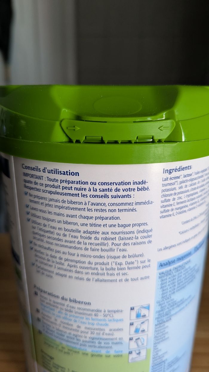 Lait Hipp Combiotic 3ème âge - photo numéro 2