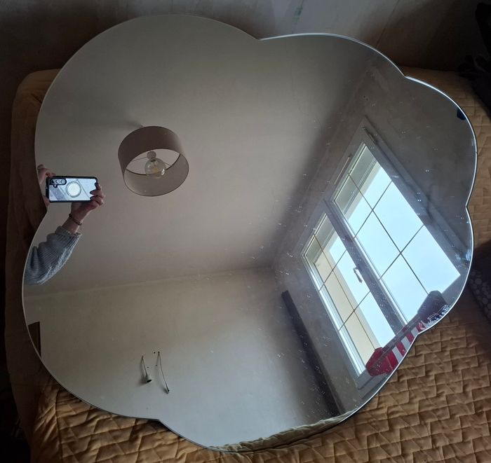 Miroir nuage vintage "création Mathias"