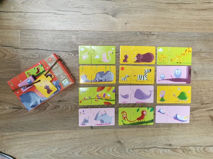 Puzzles duo maman bebe djeco