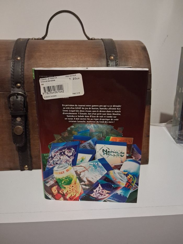 Manga Shangri La Frontier tome 13 collector jaquette alternative Fnac édition limitée - photo numéro 2