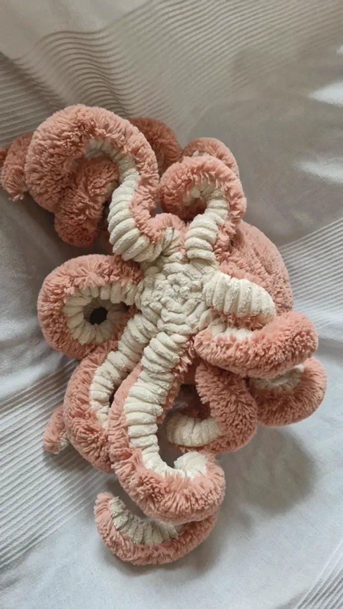 Pieuvre rose jellycat - photo numéro 9