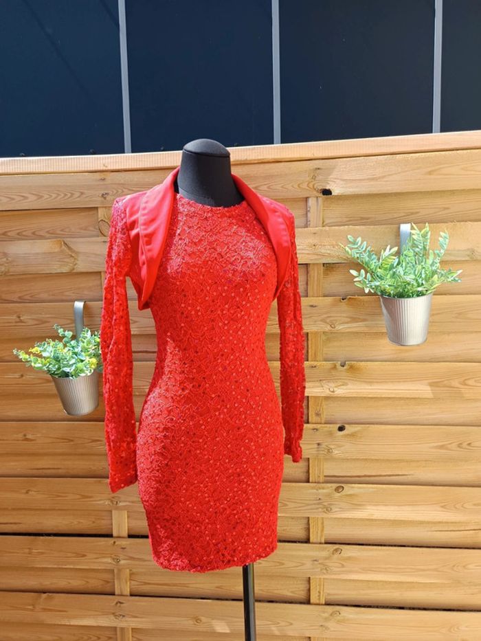 Robe + Boléro taille XS - photo numéro 2