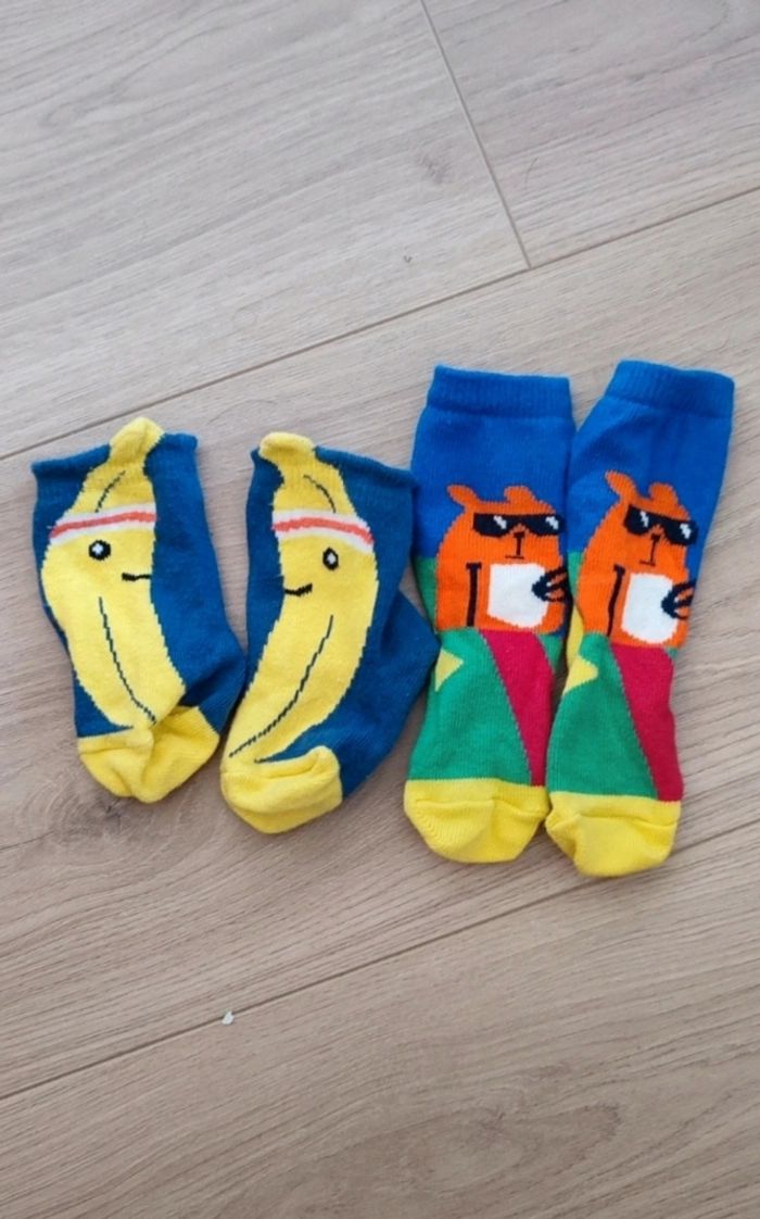 Lot de 2 paires de chaussettes 15-18 - photo numéro 1