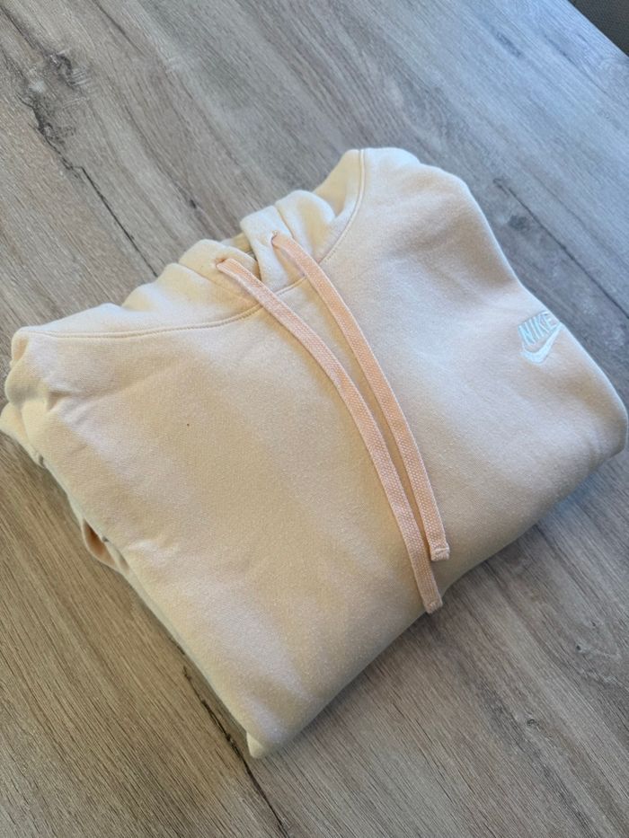 Sweat à capuche Nike rose saumon - 3XL - photo numéro 7