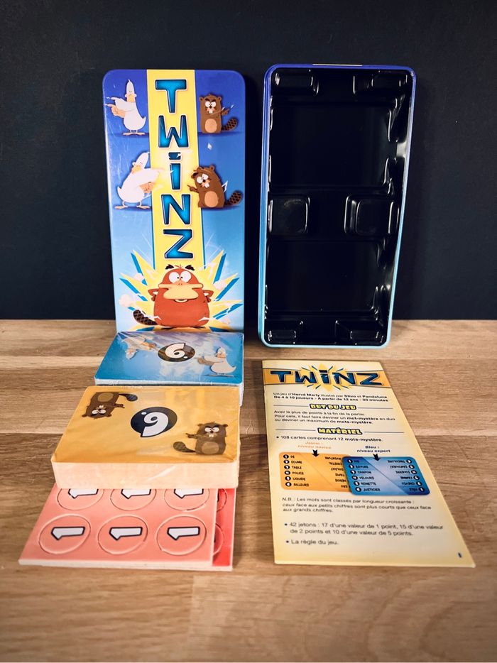 Twinz, contenu neuf, cartes scellées, boîte en très bon état - photo numéro 3