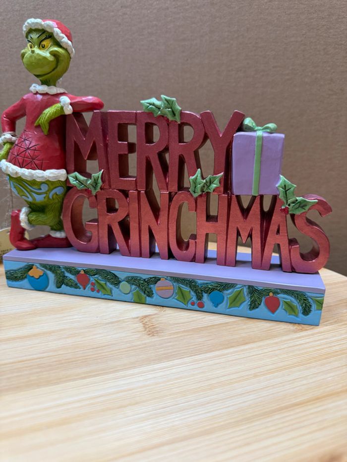 Figurine Grinch Merry Grinchmas – Jim Shore Enesco Officielle - photo numéro 2
