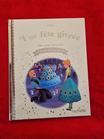 Livre 92 mes petits livres d'or Disney une fête givrée