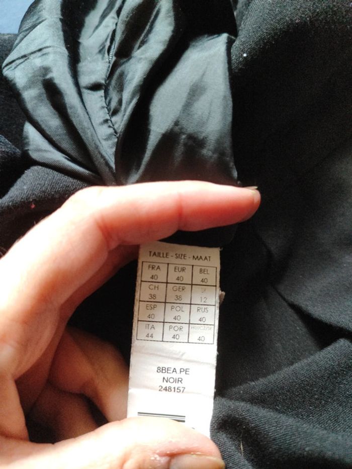 Jupe à volants noir Mim T40 - photo numéro 3