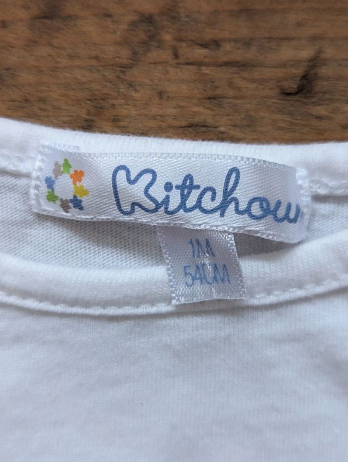 Lot de 3 tee-shirts manches courtes - 1 mois - photo numéro 8