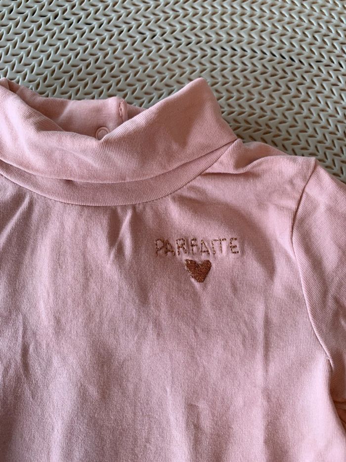 Ensemble 3 pièces fille pentalon et 2 sous pull - 12 mois - obaibi - photo numéro 13