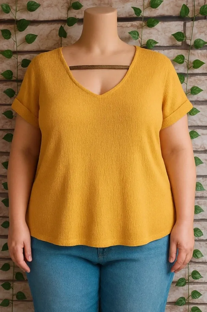 🌸Blouse Jaune MC Promod Taille 42🌸