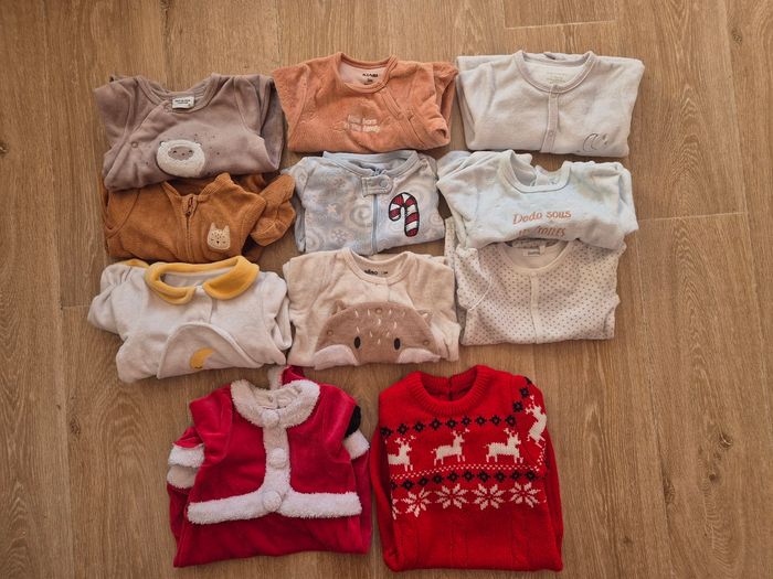 Lot pyjama bodies mixte - photo numéro 3