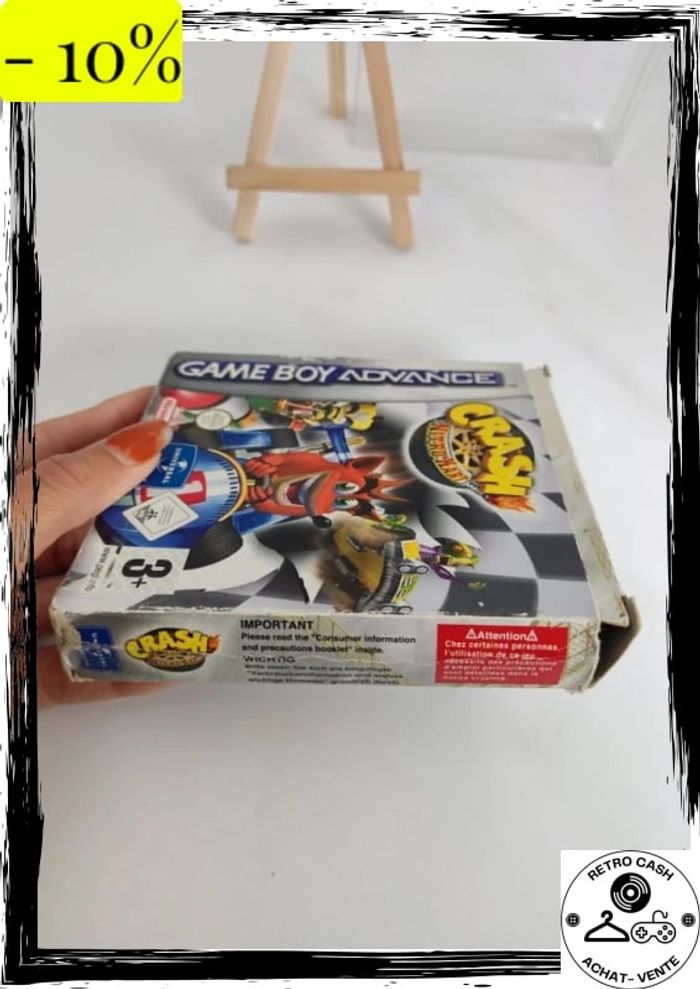 Crash Nitro Kart - sans notice - Nintendo GBA Game Boy Advance - photo numéro 7