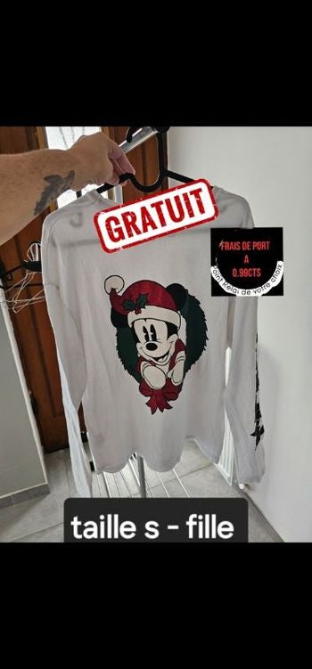 Tee-shirt manche longue femme GRATUIT