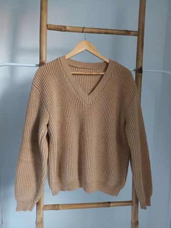 Joli pull en maille fait à la main taille S/M