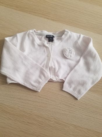 Gilet boléro 6 mois Kiabi
